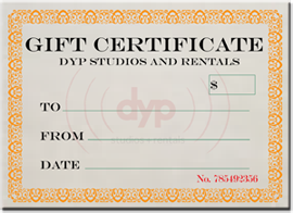 Photo of Gift Certificate